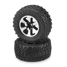 J Concepts - Scorpios Tires- Green Compound - All-Terrain Scaler (Fits 2.2" Wheel) - Hobby Recreation Products