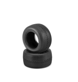 J Concepts - Sprinter Tires, Green Compound, fits Losi Mini-T 2.0 Wheel - Hobby Recreation Products