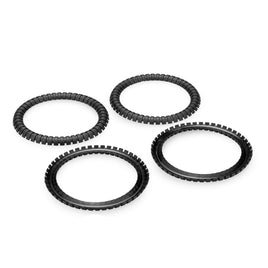 J Concepts - Stadium Truck, Low Profile Tire Inner Sidewall Support Adaptor, for #4049 Tire, 4pcs - Hobby Recreation Products