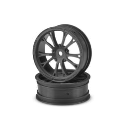 J Concepts - Tactic, Slash|Bandit, Street Eliminator 2.2" 12mm Hex Front Wheel, Black - Hobby Recreation Products