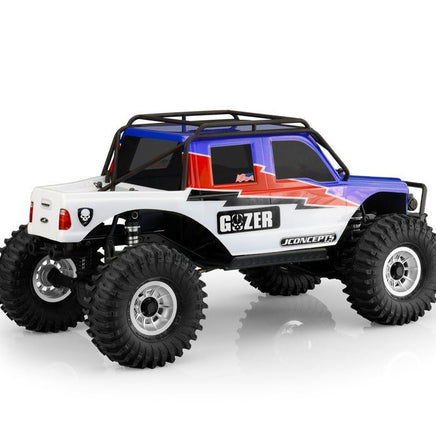 J Concepts - The Gozer, 12.3" Wheelbase Clear Body, Fits Traxxas TRX-4 Sport / Enduro / Axial 12.3" Wheelbase - Hobby Recreation Products