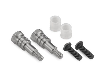 J Concepts - Titanium Shock Stand-offs w/ Bushing - Long, for B6 B6D - Hobby Recreation Products