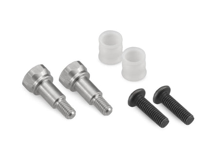 J Concepts - Titanium Shock Stand-offs w/ Bushing - Short, for B6 B6D - Hobby Recreation Products