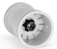 J Concepts - Tribute Wheel, Aluminum 12mm Hex Wheel Adaptor, Black Aanodized - 18mm Offset - 2pc - Hobby Recreation Products