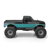 J Concepts - Tucked, 1995 Ford F-150, 12.3" Wheelbase, Fits TRX-4 Sport, Enduro, Axial, Vanquish 12.3", Clear - Hobby Recreation Products