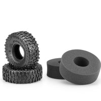 J Concepts - Tusk - Performance Scaler Crawler Tire, Green Compound, 4.75in. OD, for 1.9" Wheel - Hobby Recreation Products