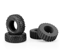 J Concepts - Tusk -Scale Country 1.9" (3.93" OD) Green Compound Tires w/ Inserts (1 pair) - Hobby Recreation Products