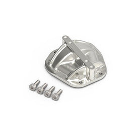 Junfac - 3D Machined Differential Cover, GA44 Axle, Silver - Hobby Recreation Products