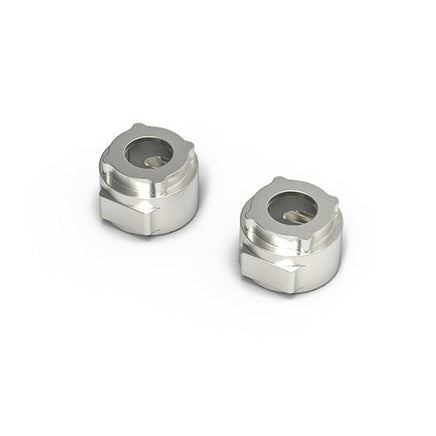 Junfac - Aluminum Rear Lockout, for GA44 Axle, Silver - Hobby Recreation Products
