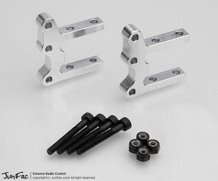Junfac - Axle Mounts (2) for Tamiya High-Lift Axles - Hobby Recreation Products