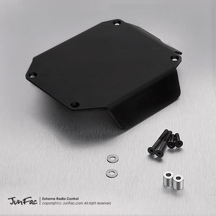 Junfac - CC01 4-Link Suspension Conversion with Skid Plate - Hobby Recreation Products