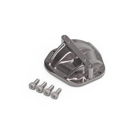 Junfac - GA44 Axle 3D Machined Differential Cover, Titanium Gray - Hobby Recreation Products