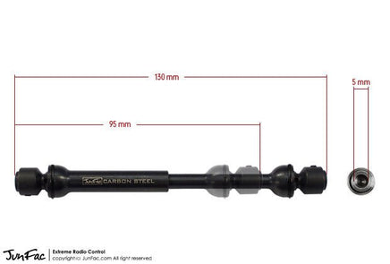 Junfac - Hardened Universal Shaft, for RC4WD Trail Finder 2 - Hobby Recreation Products