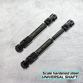 Junfac - JunFac Scale Hardened Steel Universal Shafts for Gmade GS02 - Hobby Recreation Products