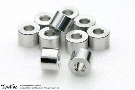 Junfac - M3 Aluminum Spacer 7X5mm (10) - Hobby Recreation Products