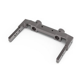 Junfac - Rear Bumper Mount, for GS02 BOM, Titanium Gray - Hobby Recreation Products