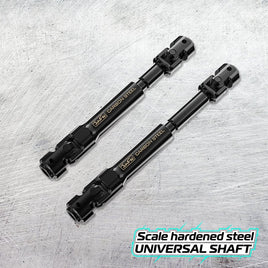 Junfac - Scale Hardened Steel Universal Shafts for Traxxas TRX-4 312mm W/B - Hobby Recreation Products