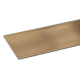 K & S Metals - Stainless Steel Strip: 0.023" Thick x 1" Wide x 12" Long - Hobby Recreation Products