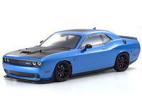 Kyosho - 1/10 EP 4WD Fazer Mk2 2015 Dodge SRT Challenger Hellcat Crazy B5 Blue, RTR Touring Car - Hobby Recreation Products