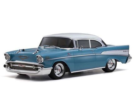Kyosho - 1/10 EP 4WD Fazer Mk2 FZ02L Readyset 1957 Chevy Bel Air Coupe, Tropical Turquoise - Hobby Recreation Products