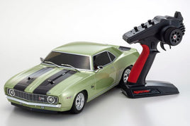 Kyosho - 1/10 Fazer Mk2 Readyset with 1969 Chevy Camaro Z28 Body (Frost Green) - Hobby Recreation Products