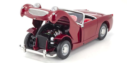 Kyosho - 1/18 Scale Austin Healey Sprite, Cherry Red Die Cast Car - Hobby Recreation Products