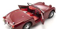 Kyosho - 1/18 Scale Austin Healey Sprite, Cherry Red Die Cast Car - Hobby Recreation Products