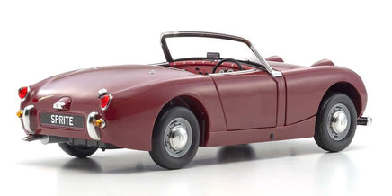 Kyosho - 1/18 Scale Austin Healey Sprite, Cherry Red Die Cast Car - Hobby Recreation Products