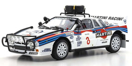 Kyosho - 1/18 Scale Lancia Rally 037 1985 Safari #8 Die Cast Car - Hobby Recreation Products