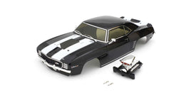 Kyosho - 1969 Chevy Camaro Z/28 RS Supercharged VE Tuxedo Black Deco Body Set - Hobby Recreation Products