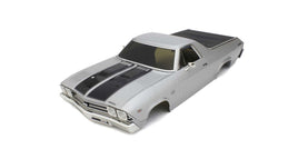 Kyosho - 1969 Chevy El Camino SS 396 Cortez Silver Decoration Body Set - Hobby Recreation Products