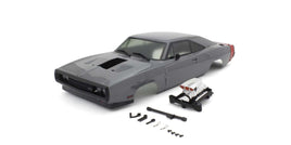 Kyosho - 1970 Dodge Charger Supercharged VE Gray Decoration Body Set - Hobby Recreation Products
