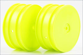 Kyosho - 4WD Front Wheel 2.2 Yellow (2) - Hobby Recreation Products