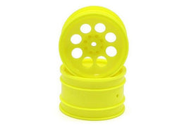 Kyosho - 8 Hole Wheel 50mm, Yellow, (2pcs), for Optima - Hobby Recreation Products