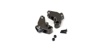 Kyosho - Aluminum Rear Hub Carrier, Gunmetal, Optima - Hobby Recreation Products