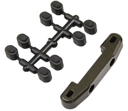 Kyosho - Aluminum Rear Suspension Holder for Rear/Rear (Mid-Motor) / RB6) - Hobby Recreation Products