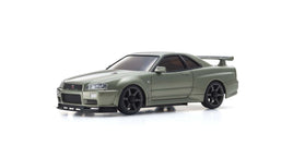 Kyosho - ASC Autoscale Nissan Skyline GT-R (R34) V.Spec II Nur Millennium Jade Body, for Mini-Z - Hobby Recreation Products