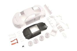 Kyosho - Audi R8LMS Night-R White Body Set w/ Wheels - Hobby Recreation Products