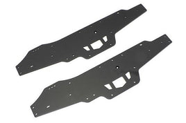 Kyosho - Chassis Side Plate Set for FO- XX 2.0 / Mad Crusher (Black/2pcs) - Hobby Recreation Products