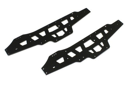 Kyosho - Chassis Side Plates, Black for MAD Series / FO-XX Vehicles - Hobby Recreation Products
