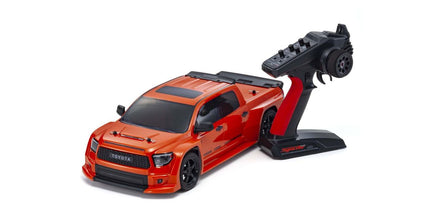 Kyosho - Fazer MK2 2021 Toyota Tundra TDR Pro Street Modified RTR, Wide Body, Orange, 1/10 Electric 4WD - Hobby Recreation Products