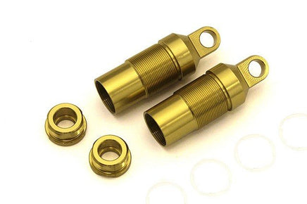 Kyosho - Front Shock Case, Gold, Optima - Hobby Recreation Products
