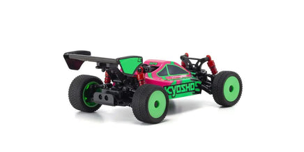 Kyosho - Mini-Z 4WD Inferno MP9 Buggy Readyset Pink/Green - Hobby Recreation Products