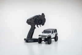 Kyosho - Mini-Z 4x4 Jeep Wrangler Unlimited Rubicon, Bright White, Readyset - Hobby Recreation Products