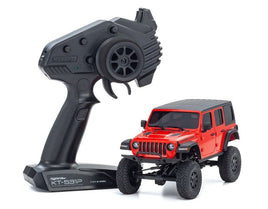 Kyosho - MINI-Z 4x4 MX-01 Readyset Jeep Wrangler Unlimited, Firecracker Red - Hobby Recreation Products
