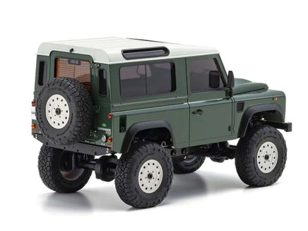 Kyosho - Mini-Z 4x4 Series MX-01 ReadySet Landy Rover Defender 90 Coniston Green - Hobby Recreation Products