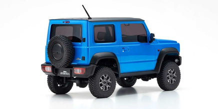 Kyosho - Mini-Z 4x4 Suzuki Jimny Sierra Brisk Blue Metallic Ready Set - Hobby Recreation Products