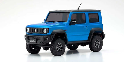 Kyosho - Mini-Z 4x4 Suzuki Jimny Sierra Brisk Blue Metallic Ready Set - Hobby Recreation Products