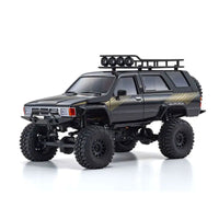 Kyosho - Mini-Z 4x4 Toyota 4Runner, Hilux Surf with Accessory Parts, Readyset, Black - Hobby Recreation Products