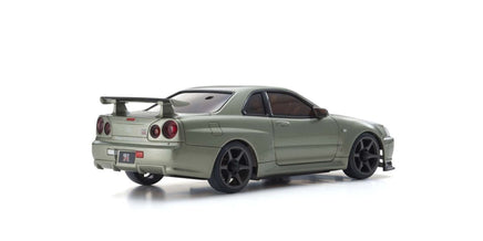 Kyosho - MINI-Z AWD MA-020 Nissan Skyline GT-R (R34) V.Spec II Nur Millennium Jade Readyset - Hobby Recreation Products